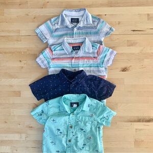 Children’s Place - 18-25 M - Button Up Summer Shirts - Lot of 4